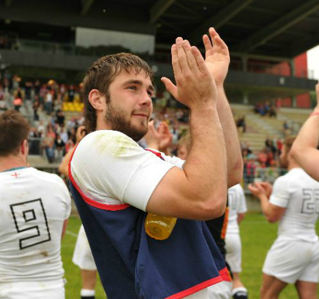 Sean on tour in Belgium with England Counties