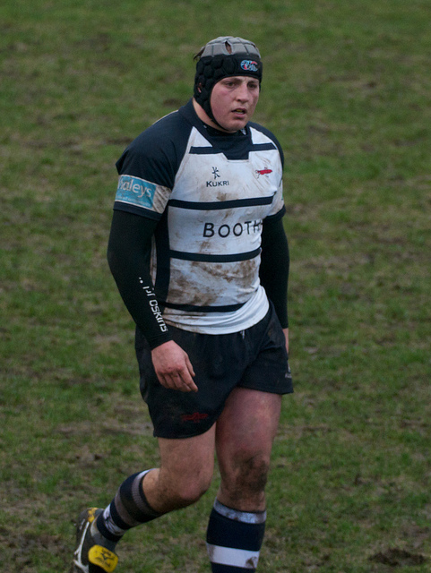1st XV and England Deaf Rugby Prop Pete Altham