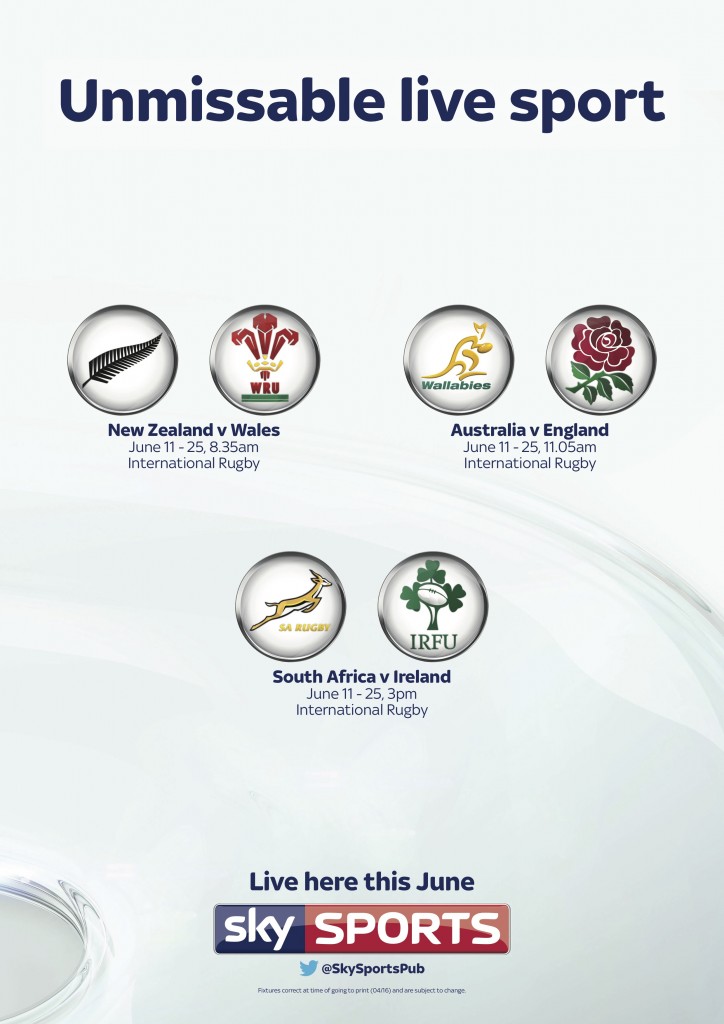 rugby internationals June 16