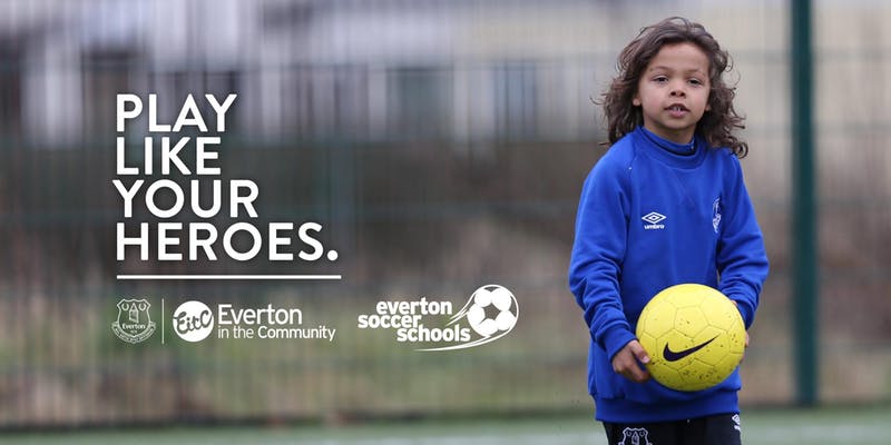 Everton Soccer School At Hoppers